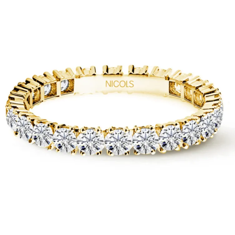 Alianza Completa Eternity Diamantes Churumbella 1,15 a 1,30 Quilates
