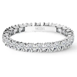 Alianza Completa Eternity Diamantes Churumbella 1,15 a 1,30 Quilates
