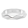 Alianza De Boda Baco Oro Blanco