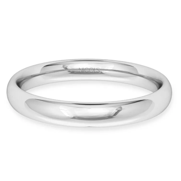 Alianza de Boda Olimpia Oro Blanco