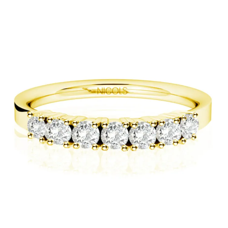 Alianza Diamantes 0.56 Eloise Line Oro Amarillo
