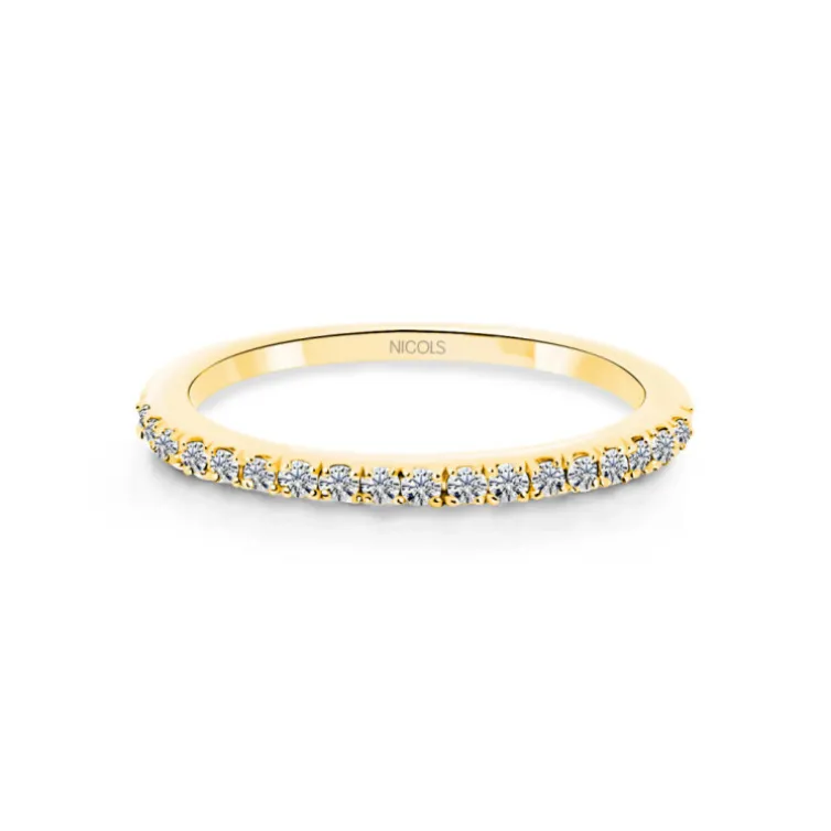 Alianza Diamantes Azalea 0.17 Oro Amarillo