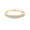 Alianza Diamantes Lilia 0.32 Oro Rosa