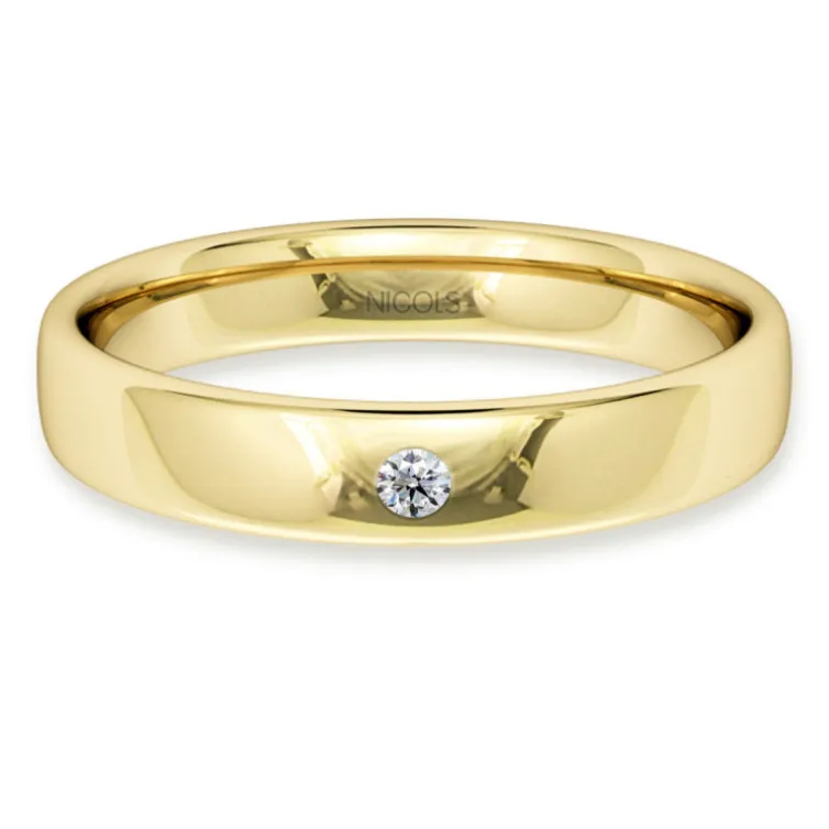 Alianza Oro Amarillo Diamante Musa 0.02