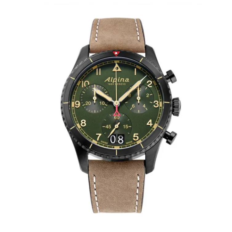 Alpina Startimer Pilot Quartz Chronograph Big Date 41Mm