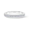 Anillo Alianza Abelia 0.30 Oro Blanco