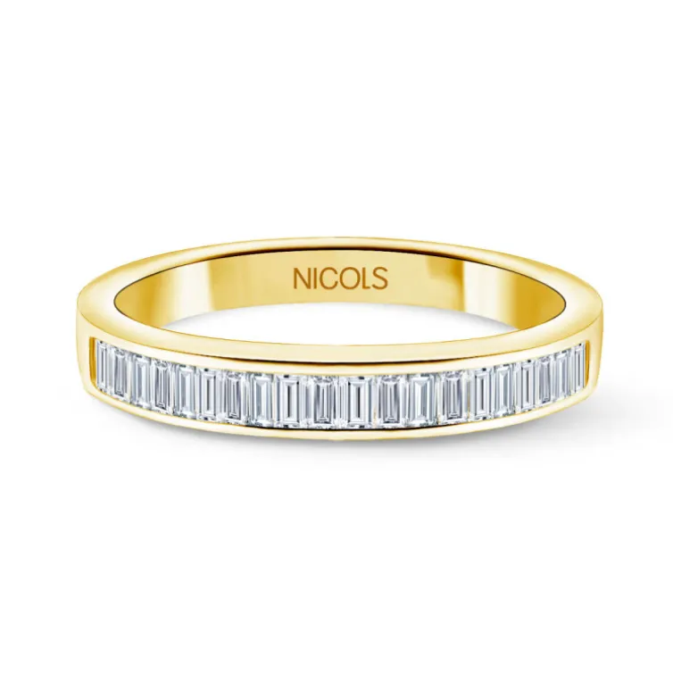 Anillo Alianza Abelia 0.28 Oro Amarillo