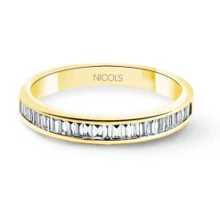 Anillo Alianza Abelia Oro Amarillo