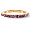 Anillo Amatista Dafne Band