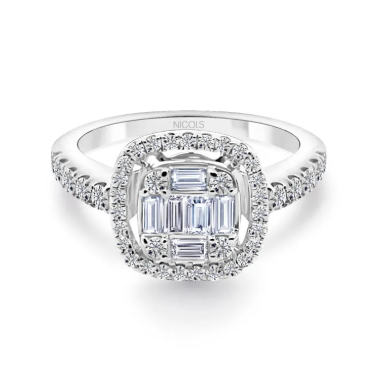 Anillo Compromiso Square