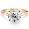 Anillo Diamante 2 Ct Nicole Oro Rosa