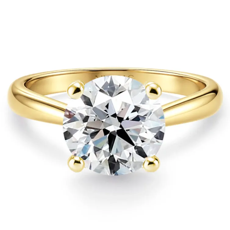Anillo Diamante 2.5 Ct Nicole Oro Amarillo