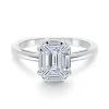 Anillo Diamante 0.70 Ct Talla Esmeralda Vrait