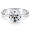 Anillo diamante 1 quilate platino Frida solitario