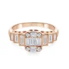 Anillo Diamantes 0.90 Minerva Oro Rosa