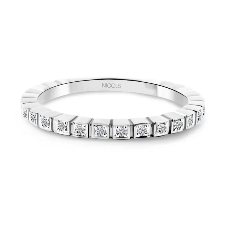 Anillo Diamantes Almenas