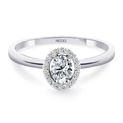Anillo Diamantes Angie talla Oval 0.33