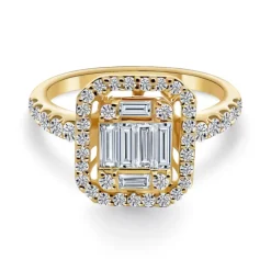 Anillo Diamantes Aniversario Wedding Band