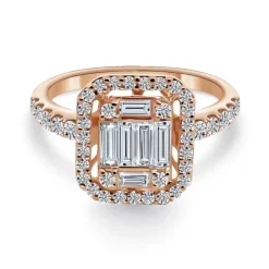 Anillo Diamantes Aniversario Wedding Band