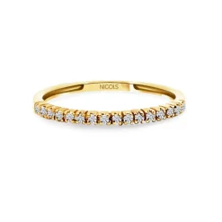 Anillo Diamantes Azalea 0.09 Oro Amarillo
