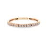 Anillo Diamantes Azalea 0.09 Oro Rosa