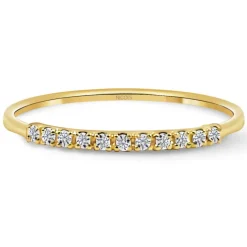 Anillo Diamantes Azalea 0.07 Oro Amarillo