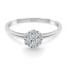 Anillo Diamantes Camelia 0.35
