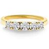 Anillo Diamantes Eloise 0.70 Oro Amarillo