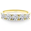 Anillo Diamantes Eloise 1.20 Oro Amarillo