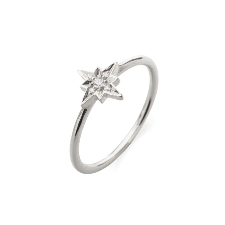 Anillo Diamantes Estrella Fugaz Little Details
