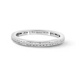 Anillo Diamantes Eternity Chloe 0.48 Oro Blanco