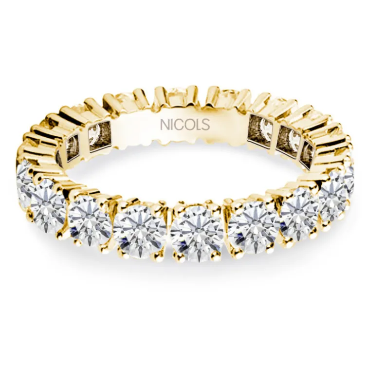 Anillo Diamantes Eternity Churumbella 2,25 a 2,70 Quilates