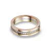 Anillo Diamantes Eternity Chloe 4mm Tres Oros