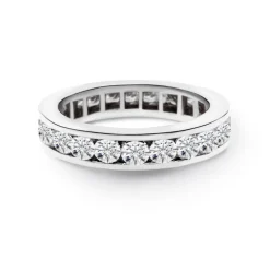 Anillo Diamantes Eternity Chloe 1.80 Platino