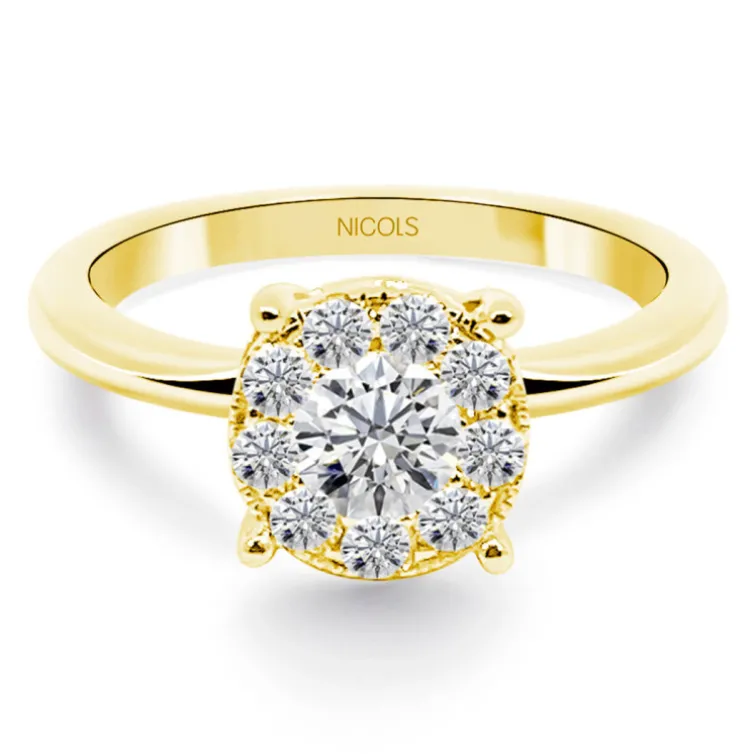 Anillo Diamantes Gardenia 0.48