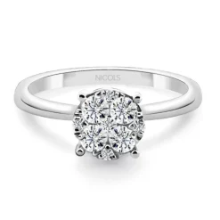 Anillo Diamantes Gardenia 0.52