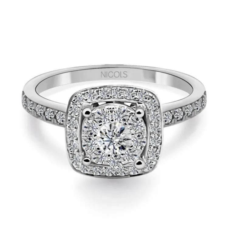 Anillo Diamantes Gardenia 0.78