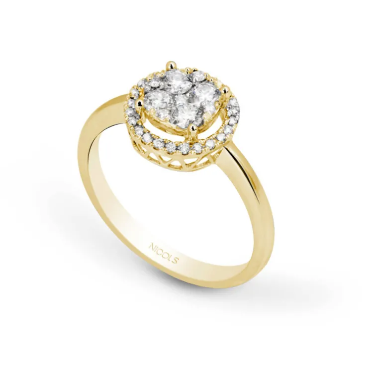 Anillo Diamantes Gardenia 0.65