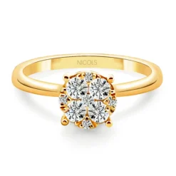 Anillo Diamantes Gardenia 0.52