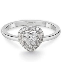 Anillo Diamantes Love Heart