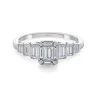 Anillo Diamantes Minerva 0.65Ct Oro Blanco