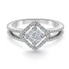 Anillo Diamantes Princess 0.42 ct