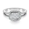 Anillo Diamantes Princess 0.53 ct
