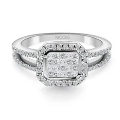 Anillo Diamantes Princess 0.53 ct