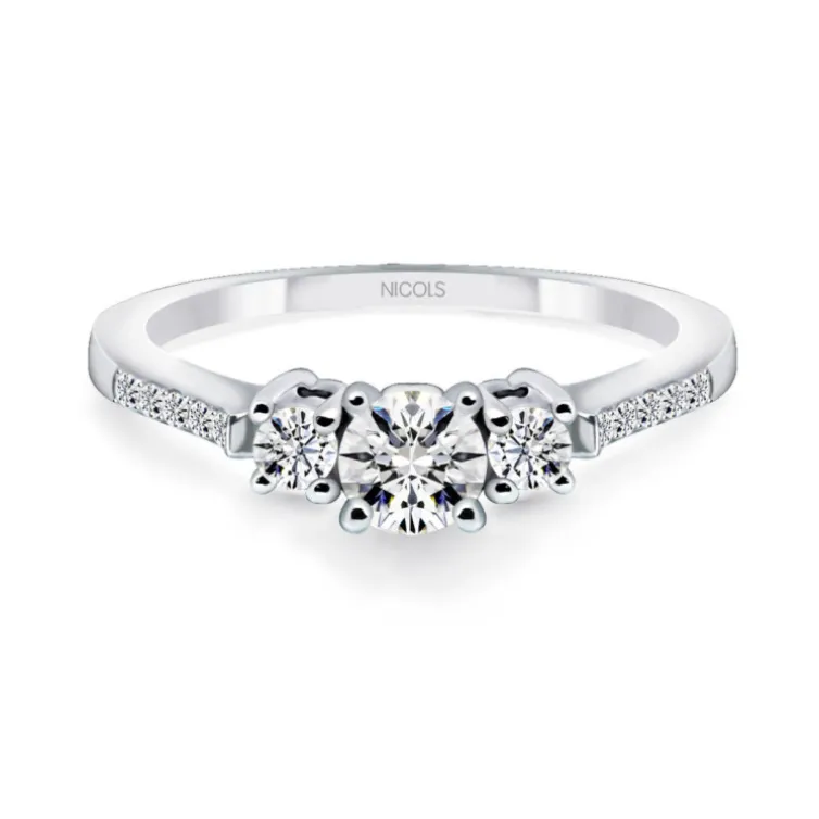 Anillo Diamantes Venus 0.47