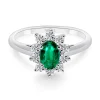 Anillo Esmeralda Dalia 0.95