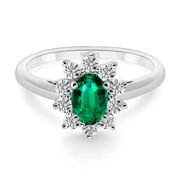 Anillo Esmeralda Dalia 0.95