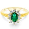 Anillo Esmeralda Dalia 0.60