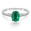 Anillo Esmeralda oval Lola 0.60 ct