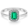 Anillo Esmeralda Sunset 0.55 Ct